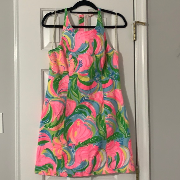 SOLD EUC Lilly Pulitzer elephant Dress - Picture 1 of 2